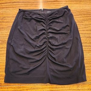 Black Talula Ruched Skirt